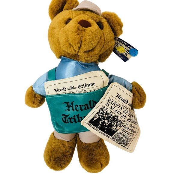 Nanco Other - Nanco Toy Connection Headline Bears Martin Luther King Slain Plush Brown Medium